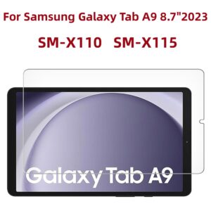 Screen Protector For Samsung Galaxy Tab A9 8.7 Inch Tablet Protective 2023 SM-X110 X115 Scratch Resistant HD Tempered Glass Film