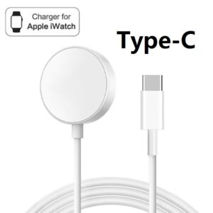 For Apple Watch 2 IN 1 Charger Wireless Magnetic For iWatch 8 Ultra 7 6 5 SE USB Type C Portable Fast Charge Station Accessories