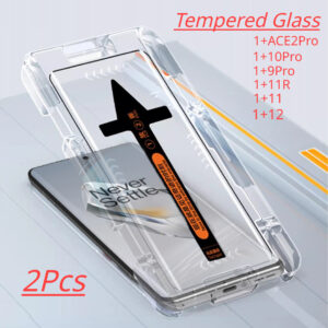 2Pcs For Oneplus 12 9 10 11 Pro Screen Protector Oneplus 12 11 ACE2 9 10 Pro Tempered Glass With utomatic Installer Tool