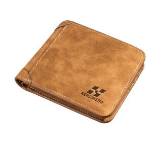 New Men Wallets Credit Card/ID Holder Vintage Brand Male Wallet High Quality PU Leather Photo Holder Foldable Short Men Purse