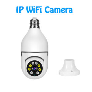 E27 Wifi Bulb Camera Wifi PTZ Colorful Night Vision Two Way Audio Baby Monitor Auto Tracking Home Security CCTV Camera