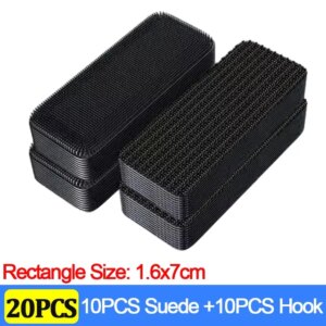 100/2pcs Carpet Fixing Stickers Double Faced High Adhesive Car Carpet Fixed Patches Home Floor Foot Mats Anti Skid Grip Tapes