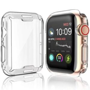 Screen Protector For Apple Watch Case 49mm 45mm 41mm 44mm 40mm Full TPU Bumper Cover Accessories Iwatch Series Ultra 9 8 7 6 5