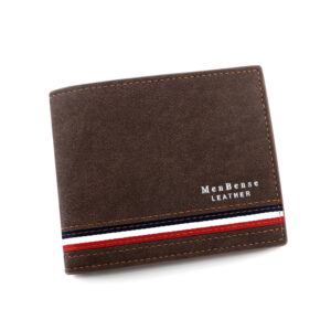 1pcs Classic Atmospheric Silkscreen Thread Stitching Clutch Short Wallet