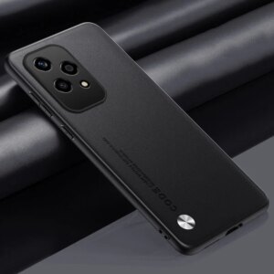 Luxury Soft Leather Back Phone Case For Honor 200 Lite 200Lite Shockproof Silicone Case For Honor200Lite Back Cover