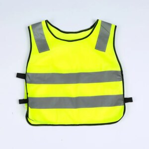 High Visibility Kids Reflective Vest Jackets Waistcoat Students Boys Girls Traffic Work Running Road Safety Reflective Tape