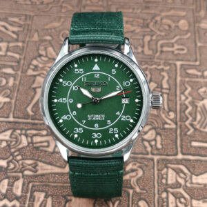 2023 New for Seiko 5 Men’s Automatic Mechanical Watch Canvas with Luminous Men’s Watch Luxury Watch Men