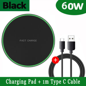 100W Wireless Charger USB Fast Charging Pad Station Quick Charge QC 3.0 For iPhone 14 13 12 11 XS XR X 8 Samsung S22 S21 S20 S9