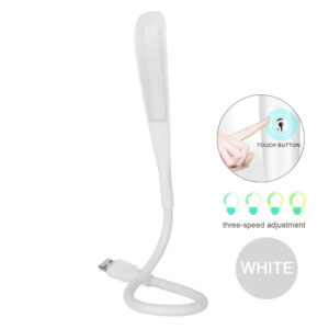 Mini Portable USB LED Light Touch Sensor Lights Dimmable Adjustable Bright Table Desk Lamp For Power Bank PC Laptop Notebook