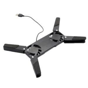 Laptop Cooling Pad Laptop Cooler USB Powered Cooling Pad Bracket 2 Fans for Laptop Universal 7 15″ 1 Laptop Stand