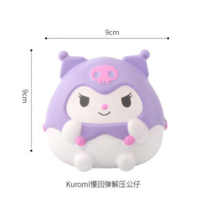 Sanrio Kawaii Melody Decompression Kuromi Cinnamoroll Stress Relief Squishy Anime Cartoon Children’s Hand Pinch Toy Healing Gift