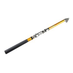 Telescopic Fishing Rod Outdoor Fishing Tool Accessories Night Fishing Outdoor Fish 1.5M-3 M Anti Slip Portable Pole for Angler