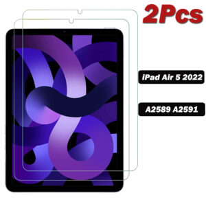 Tempered Glass Screen Protector for iPad 10.2 9.7 10. 5 10.9 Pro 11 New iPad 10 9 8 7 6 5 Air 4 3 2 Mini iPad 2020 2021 2022