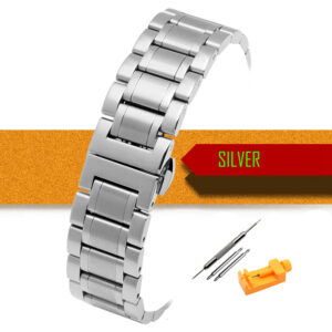 12-30 mm Big Size Stainless Steel Watch Band 14/15/16/17/18/19/20/21/22/23/24/26/28 mm Width Watches Strap Bracelet Replacement