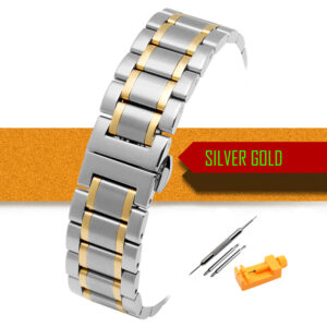 12-30 mm Big Size Stainless Steel Watch Band 14/15/16/17/18/19/20/21/22/23/24/26/28 mm Width Watches Strap Bracelet Replacement