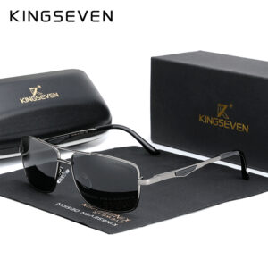 KINGSEVEN 2022 Brand Classic Square Polarized Sunglasses Men’s Driving Male Sun Glasses Eyewear UV Blocking Oculos N7906