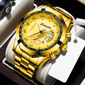 New Fully Automatic Movement Watches Business Men Wrist Watch Calendar Waterproof Luminous Stainless Steelmechanical Large Dial