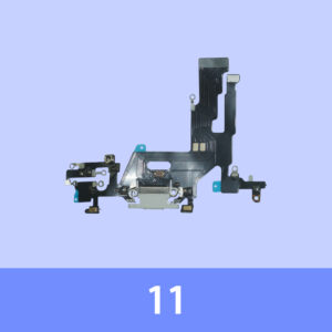 Choice Charging Port For iPhone X 7G 7 8G 8 Plus 11 XR XS Dock Connector Headphone Audio Jack+ Microphone Flex Cable Replacement