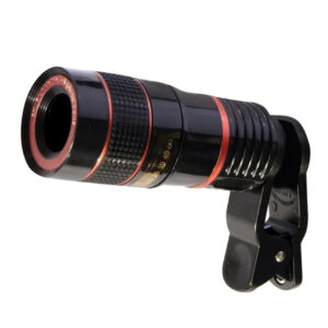 Lens Universal Clip 20X/12X/8X Zoom Phone Camera Telephoto Lens Monocular Telescope Phone Universal Optical Telescope Lens Kit