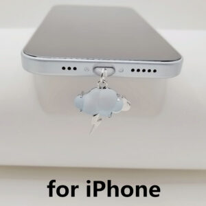 Weather Dust Plug Charm Phone Stopper Pendant Charge Port Plug For iPhone Type C Dust Protection Cute For Airpods Accessories