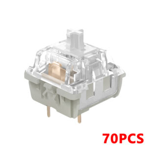 GMKFans KTT Kang White V3 Switches for DIY Mechanical Keyboard Linear Switch 3Pins Custom Cherry Gaming Accessories MX Switch