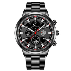 Fashion Mens Sports Watches for Men Business Stainless Steel Quartz Wrist Watch Luxury Man Casual Luminous Clock часы мужские