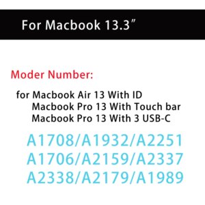 HD Laptop Screen Protector For MacBook Pro 14 M1 M2 Pro Max Air 13 15 16 High Definition Anti-Scratch Clear Shield