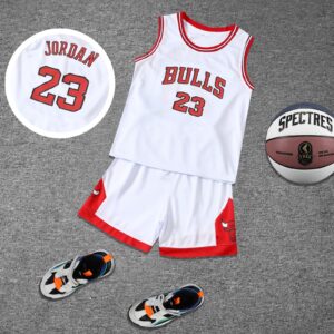 NEW 24/25 Children’s clothing suit#23boy girl Basketball Jerseys set primary school jersey game team uniform training vest