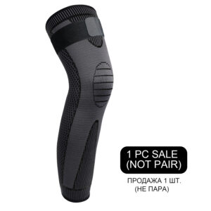 1pc compression knee sleeve support running volleyball tennis sports long leg support