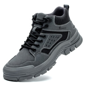 Safety Shoes Men With Steel Toe Cap Anti-smash Men Work Shoes Sneakers Light Puncture-Proof Indestructible Shoes Dropshipping