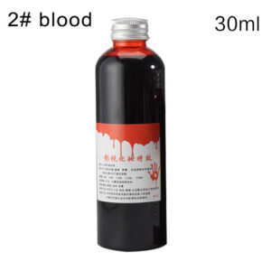 Fake blood gel tube horror fancy dress costume Halloween party tool 30-100ml