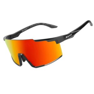 SCVCN UV400 Sport Eyewear Mountain Bike Sport Cycling Glasses Outdoor Cycling Goggles Men Cycling Sunglasses MTB Sunglasses