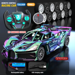 RC Car High Speed Sports Remote Controlled Mini Scale Model Vehicle Electric Drift Racing Car Toys for Boys Kids Birthday Gifts