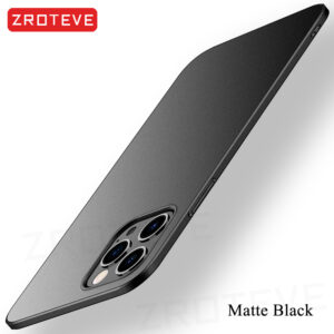 For iPhone15 Pro Max ZROTEVE Slim Matte Hard PC Cover For iPhone 15 14 11 12 13 Mini X XS XR 7 8 SE 2 3 2020 iPhone14 Plus Case