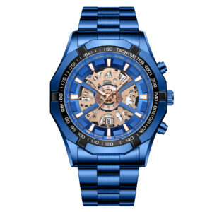 BINBONG Luxury Men’s Watches Stainless Steel Band Fashion Waterproof Quartz Watch For Man Calendar Male Clock Reloj Hombre S033