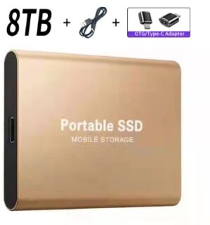 SSD 2tb external hard drive 1TB portable external SSD Mini Hard Disks High-speed Drive External Solid State Hard Drive New