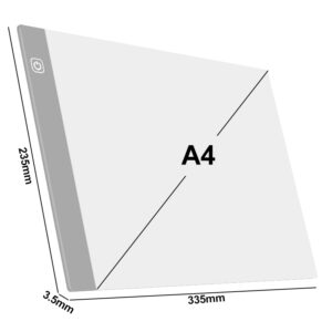 Elice A4 LED Light Pad for Diamond Painting, USB Powered Light Board Digital Graphics Tablet for Drawing Pad Art Painting board