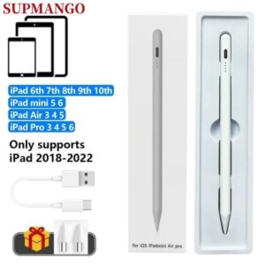 For iPad Pencil Palm Rejection Stylus Pencil Pen For iPad Accessories Pro Air Mini Note-taking Pen 1 2 Generation
