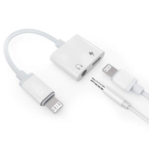 Byscoon Audio OTG Adapter For iPhone 14 13 12 11 Pro Max Aux Jack Headphone 3.5 mm To Headphone Jack Charger Splitter Converter