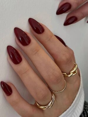 24 PCs Short French Simple Solid Nails with 1 Jelly Gel and 1 Nail File
