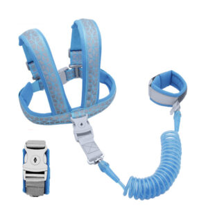 2 in 1 Toddler Harnesses Prevent Loss- Anti Lost Wrist Link for Toddlers Leashes 1-7year,Baby Harnesses Wristband Tether Strap