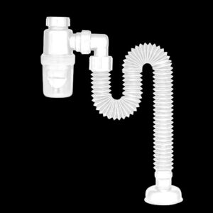 Universal Flexible Sink Drain Pipe Set Retractable Deodorant Drainage Tube Basin Installation For Kitchen Bathroom Accessories