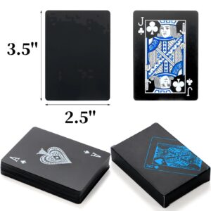 Premium Waterproof Playing Cards PVC with Box Perfect for Deck Party Games Classic Magic Tricks Tool Board Game Gift Collection