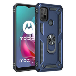 Shockproof Armor For Motorola Moto G10 G20 G30 G50 G60 G51 G52 G22 G31 G41 G82 G71S G200 G100 Phone Case Ring Holder Back Cover