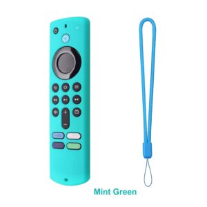Silicone Remote Pretective Cover For Fire Stick 4K MAX/ 3rd Gen Fire TV Remote Case Glow in The Dark Anti-drop Dustproof Case