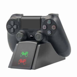 PS4 Controller Charger Dock Station Dual Charger Stand with Status Indicator for Play Station 4/PS4 Slim/PS4 Pro