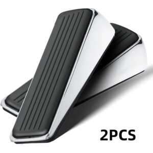 Door Stoppers Metal Premium Rubber Stoppers Wedge Stops for Carpet Heavy Duty Door Bottom of on Tile Concrete Carpet WoodenFloor