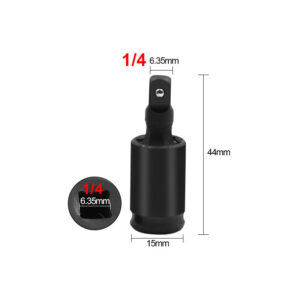 360 Degree Impact Universal Joint-Socket Swivel Knuckle Joint Air Wobble Socket Adapter Extension Electric Wrench 1/2 3/8 1/4