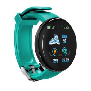 D18 Smartwatch Circular Color Screen With Multiple Sports Modes Call Information Reminder Photo Taking Music Smart Bracelet