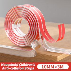 1/2/3M Table Edge Guard Furniture Corner Protector Strip Self Adhesive Transparent Kids Collision Proof Soft Bumper Baby Safety